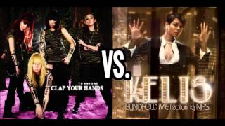 Clap Your Hands X Blindfold Me (2NE1 & Kelis Mashup)