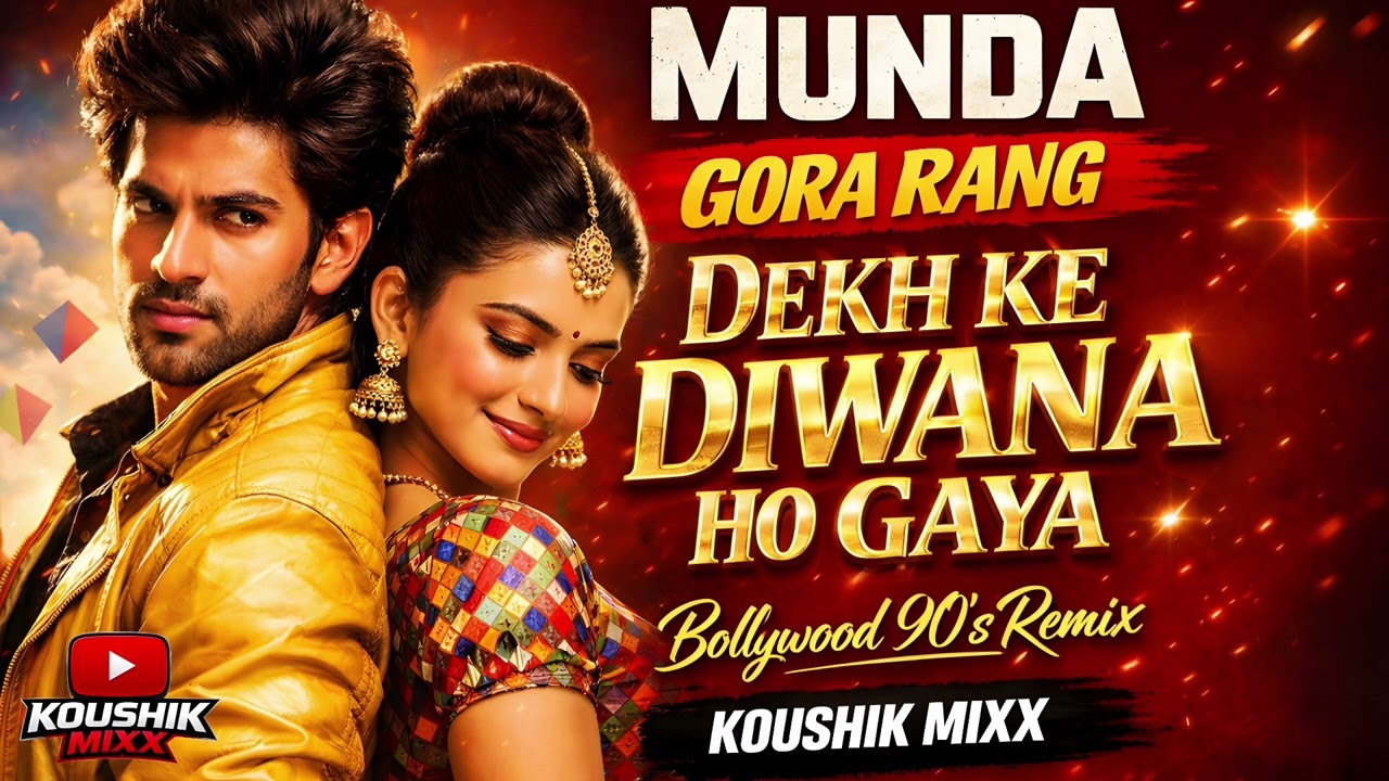 MUNDA GORA RANG DEKH KE 💛 (Shapath) | KOUSHIK MIXX #90s #90sbollywoodsongs #bollywood #90smusic