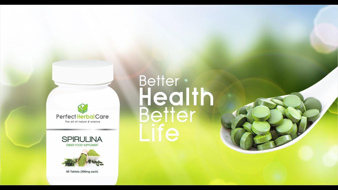 PERFECT HERBAL CARE SPIRULINA YouTube