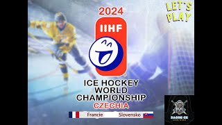 IIHF World Championship 2024🏒FRA - SVK🏒