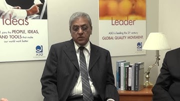 ASQ Interview: Tata Quality Management Services, Part 2