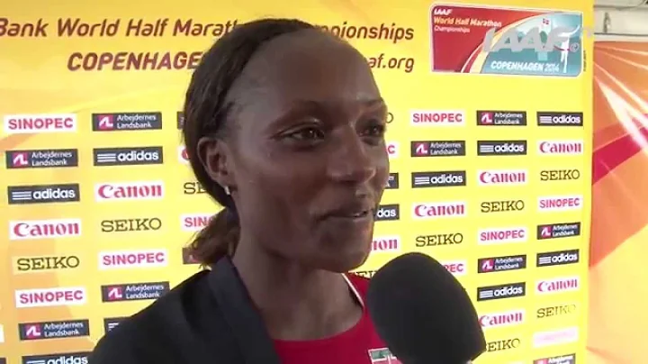 Copenhagen 2014 - Mary Wacera NGUGI KEN Silver medal