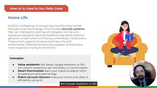 Youth Module 3 Section 1   AI Application in Everyday Life 1