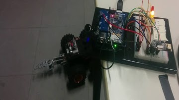 Voice Controlled Robot Car using Arduino, EasyVR shield and nRF24 communication modules
