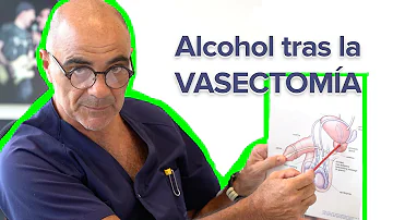 ¿Por qué no se puede beber alcohol después de una vasectomía?