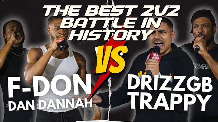 Drizzgb & Trappy vs F-Don & Dan Dannah | PenGame Rap Battle 2024 (REACTION MUST WATCH)