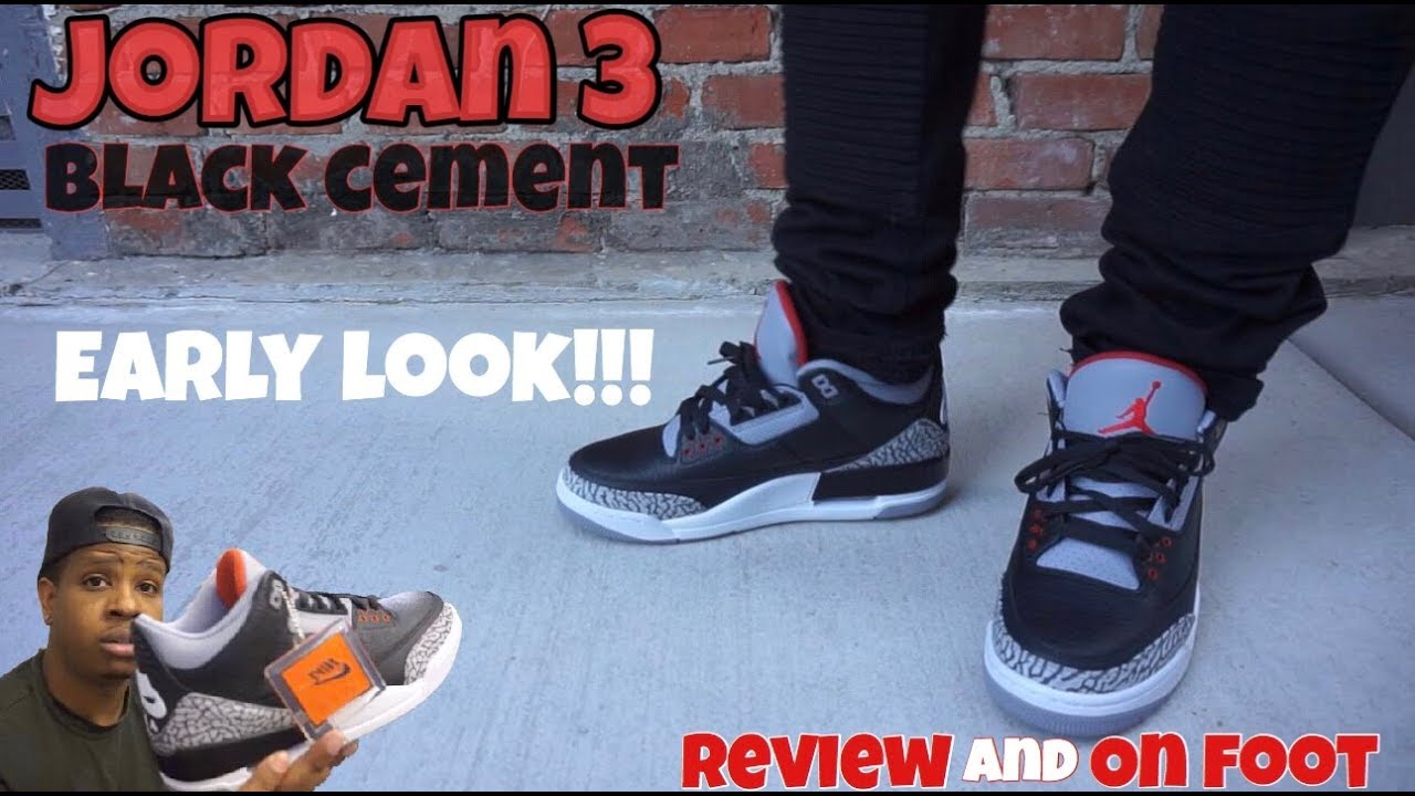 air jordan fusion 3 black cement