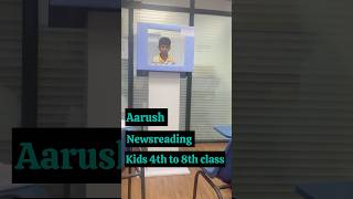 News Reading Activity By Kids Aarush English Speaking Confidence Anjs English Hub
