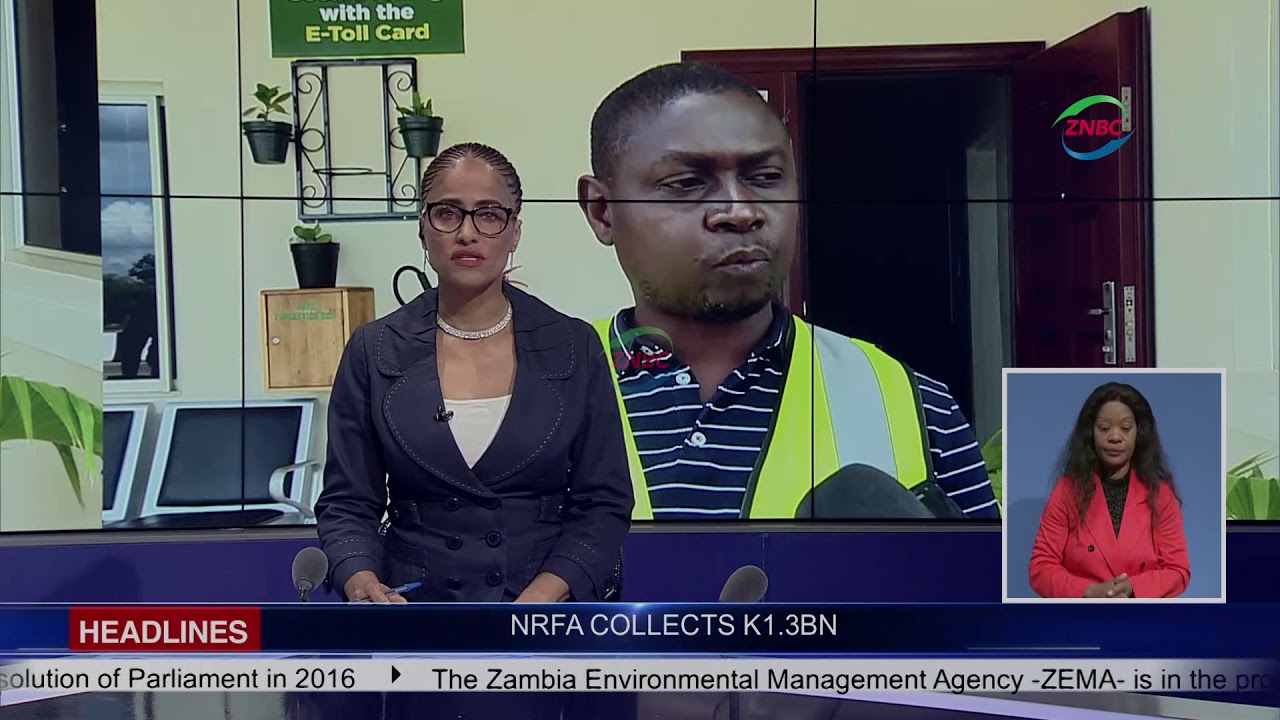 NRFA COLLECTS 1 3 BILLION KWACHA IN TOLLS