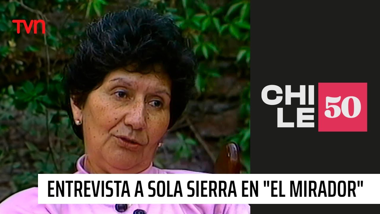 Entrevista de Sola Sierra en 