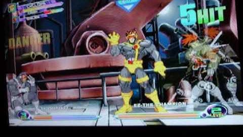 mvc2 (ps3): EZ-THE-CHAMPION vs Karatechop01