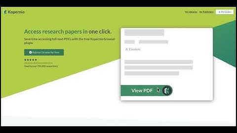 EndNote Click (Formerly Kopernio)