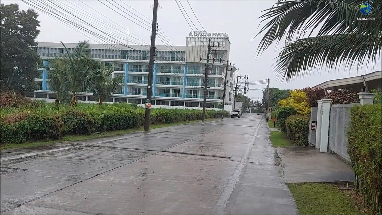 تايلند بوكت الجزء الثاني من جولة المطر حول فندق شالونق مارينا