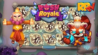 Monk Vs Spirit Master | Rush Royale PVP