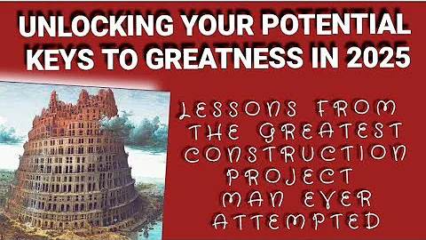 Unlock your Potential. Keys to Greatness in 2025. MOTIVATIONAL VIDEO
