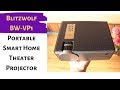 Blitzwolf BW-VP1 Projector Unboxing &amp; Review | Under $100 | Best HD Projector 2019 | In English