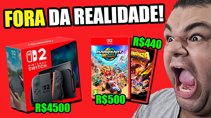 GROSSO IS IN! NINTENDO reveals OFFICIAL PRICE of Switch 2 and games in BRAZIL! GAMES for R$500!!!!