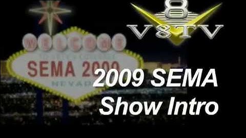 2009 SEMA Video Coverage Show Intro - V8TV