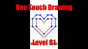 One Touch Drawing Level Stage Niveau Nivel Yровень 81. Solution