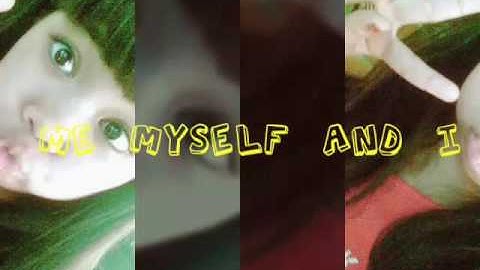 (Project) Me Myself and I