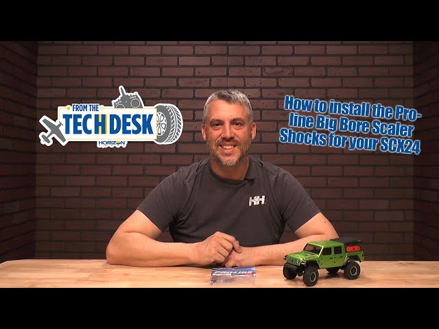 How to install the Proline Big Bore Scaler Shocks for your SCX24