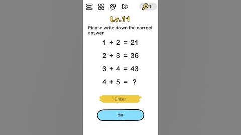 Brain Out level 11 Please write down the correct answer