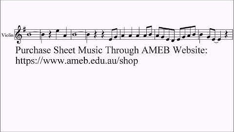 AMEB Violin Series 10 Grade 3 List C No.4 C4 Keith Sharp Shanghai Hornpipe Sheet Music