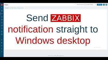 Send Zabbix notification straight to Windows desktop