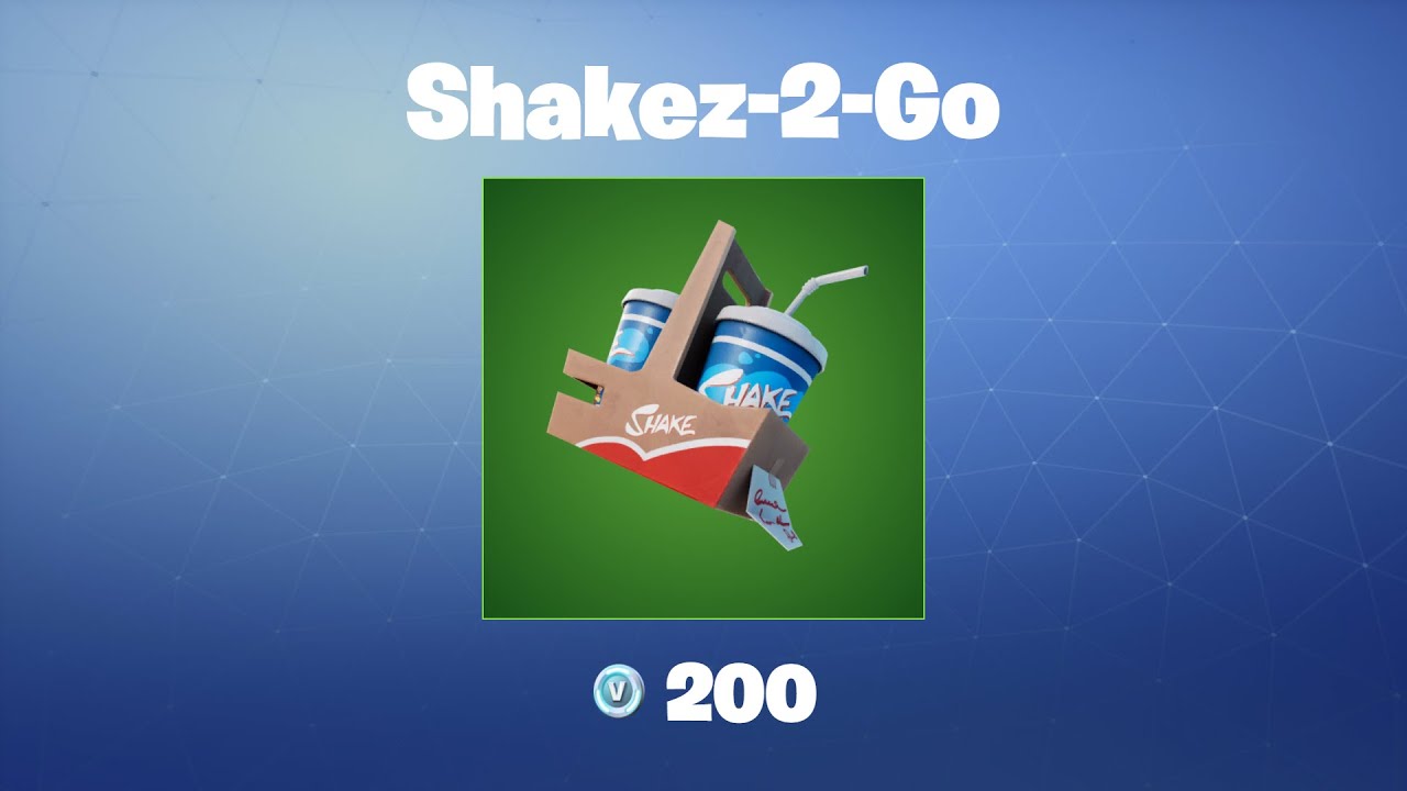 Shakez-2-Go | Fortnite Back Bling