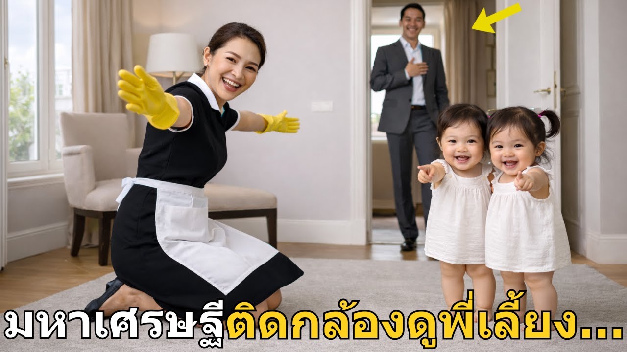 มหาเศรษฐีติดตั้งกล้องเพื่อเฝ้าดูพี่เลี้ยง… แต่สิ่งที่เขาเห็นกับลูกสาวสองคนของเขา…