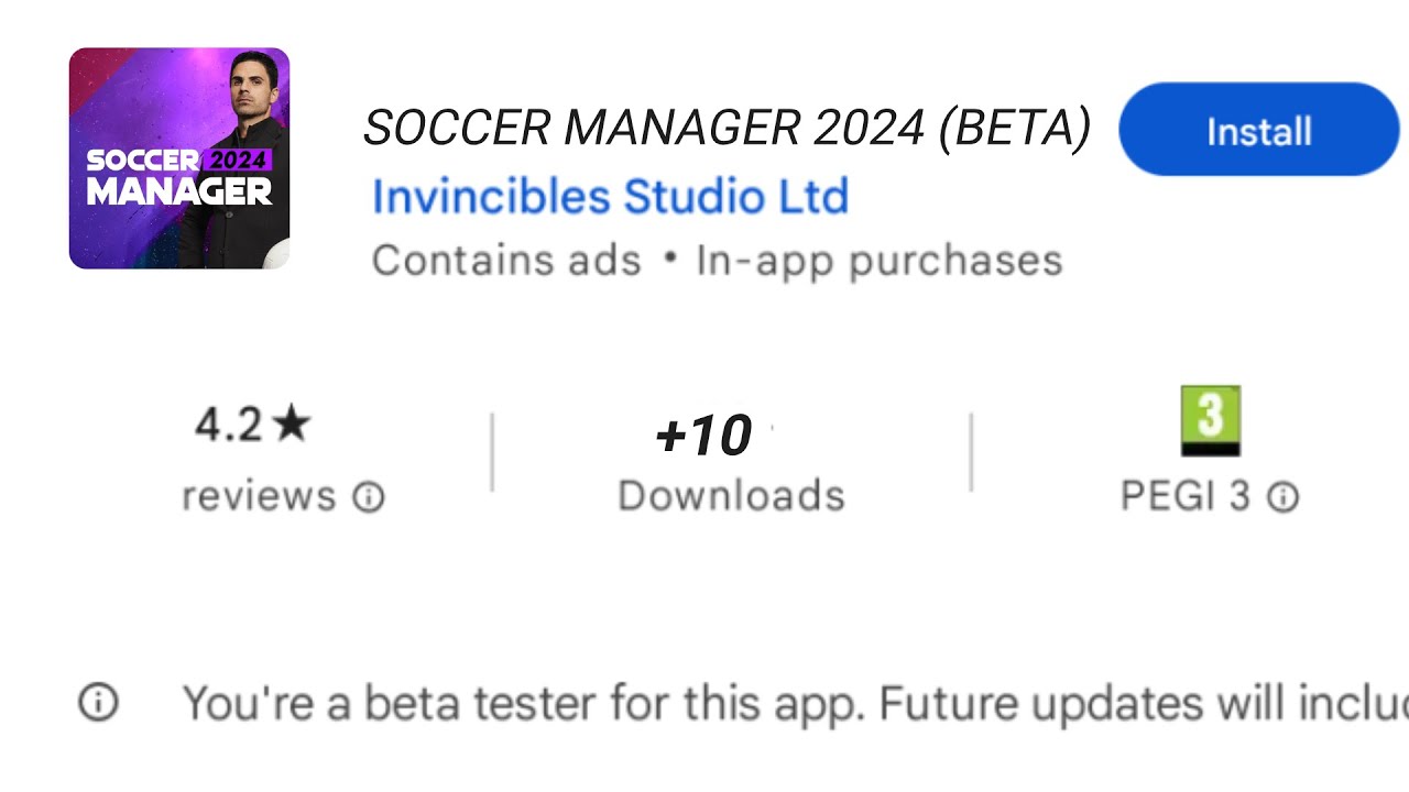 WHEN WILL THE SOCCER MANAGER 2024 BETA COME OUT? - YouTube