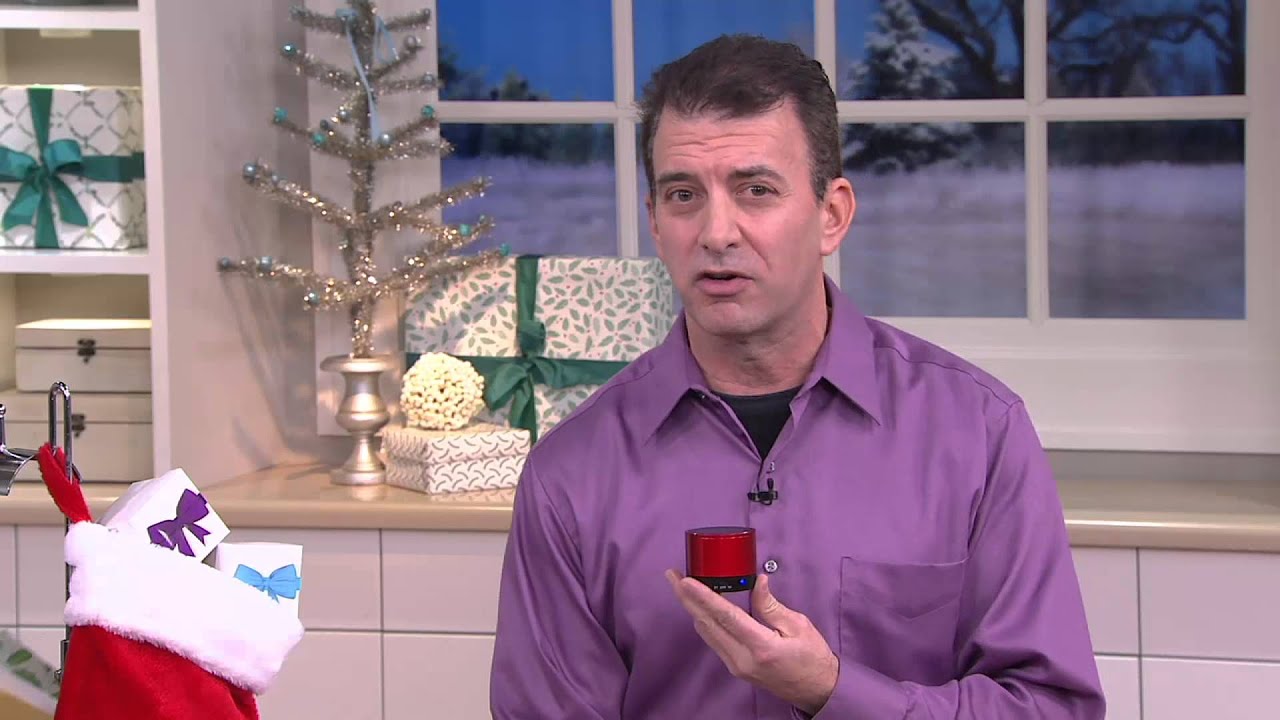 Craig Set of 2 Portable Bluetooth Speakers in Gift Box on QVC