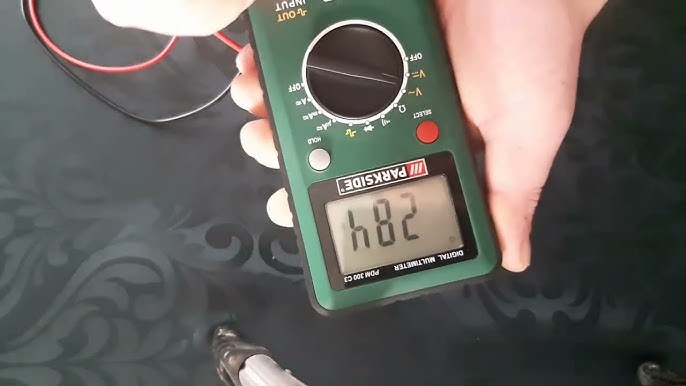 LIDL Parkside DM300 C3 Autoranging digital multimeter. Dangerous design  flaw? - YouTube