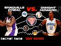 Shaq started beefing with Dwight Howard over who deserved the title of Superman...and never stopped