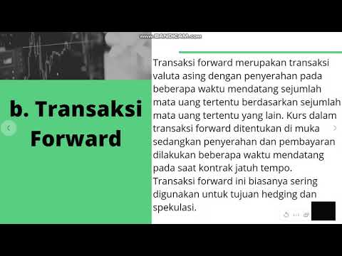 Video: Berapa persentase dari semua transaksi valuta asing yang terjadi di pasar spot?