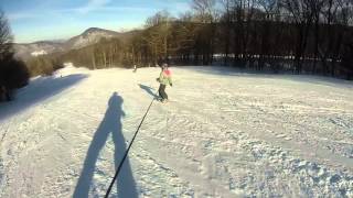 6 yr old skylar chirico snowboarding