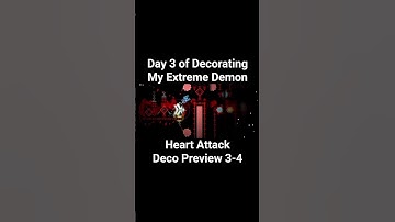 Day 3 of Decorating my Extreme Demon #geometrydash #gdupdate #gd #gddemon