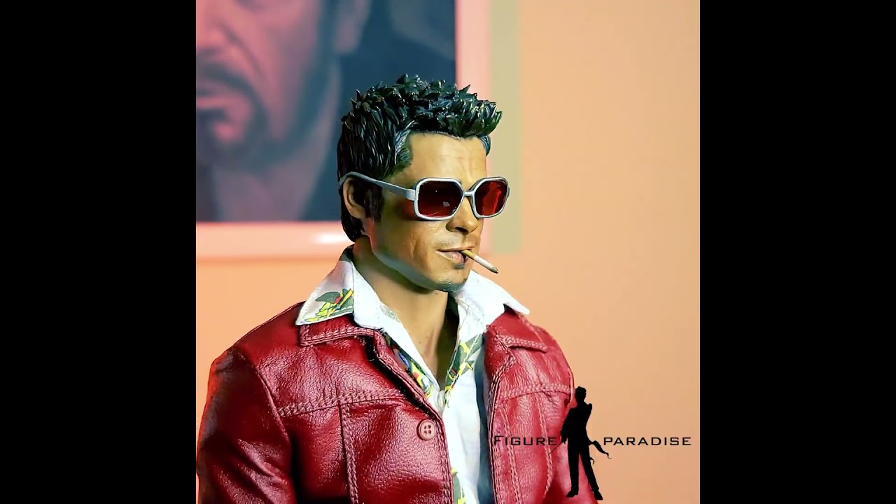 آنباکس Fight Club Tyler Durden Action Figure از برند Blitzway 
