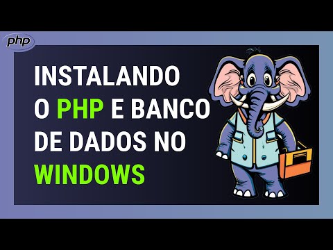 COMO INSTALAR O PHP E BANCO DE DADOS NO WINDOWS DE FORMA SIMPLES SEM USAR O XAMPP #php