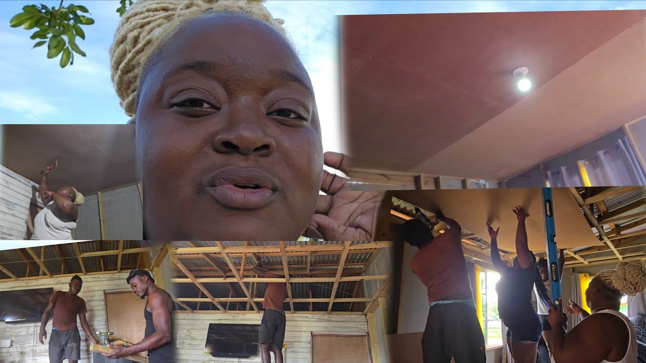 Doing The Seiling In The Living-Room While Getting Ready For The Cold-Front [LatePost]