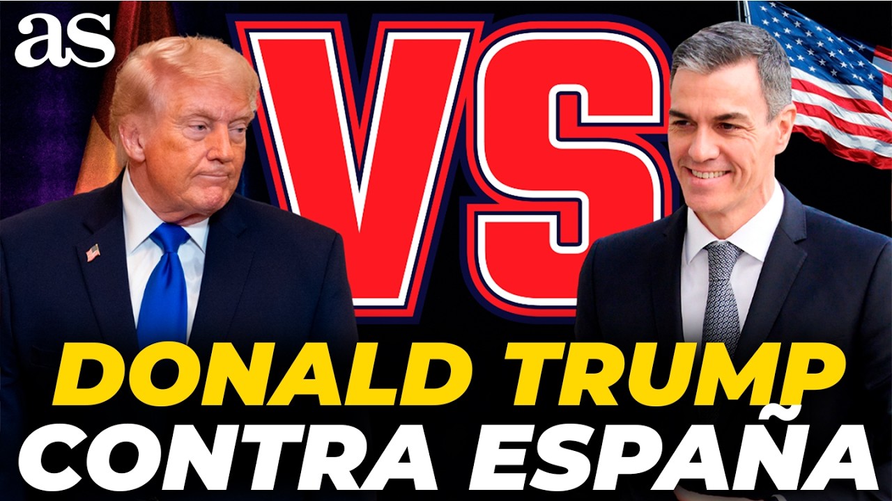 Todas las veces que TRUMP ha amenazado a ESPAÑA y a PEDRO SÁNCHEZ