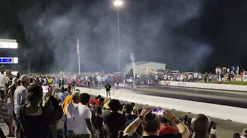 Fastest 4.84 Nitrous DMV N/T Grudge shootout HOLY GHOST VS DINO FINAL RACE BRIDGE WARS 2022