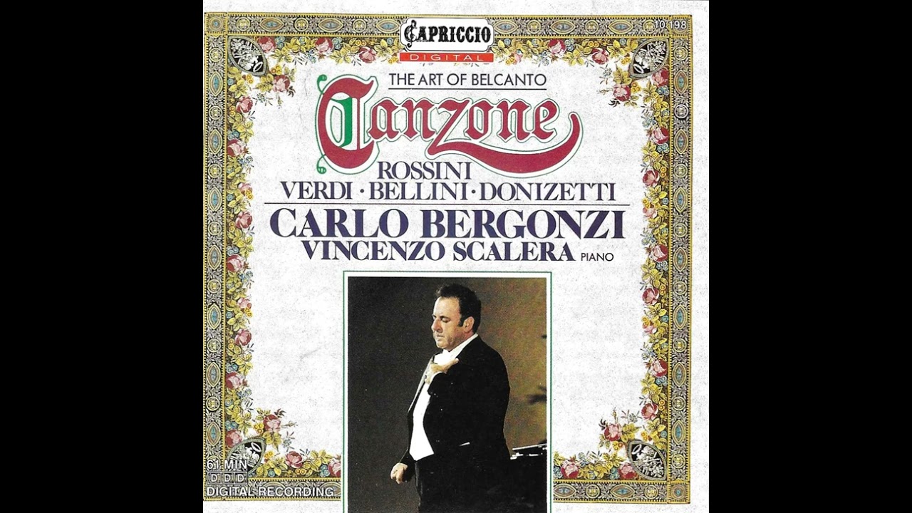 Carlo Bergonzi sings L'esule (Verdi)