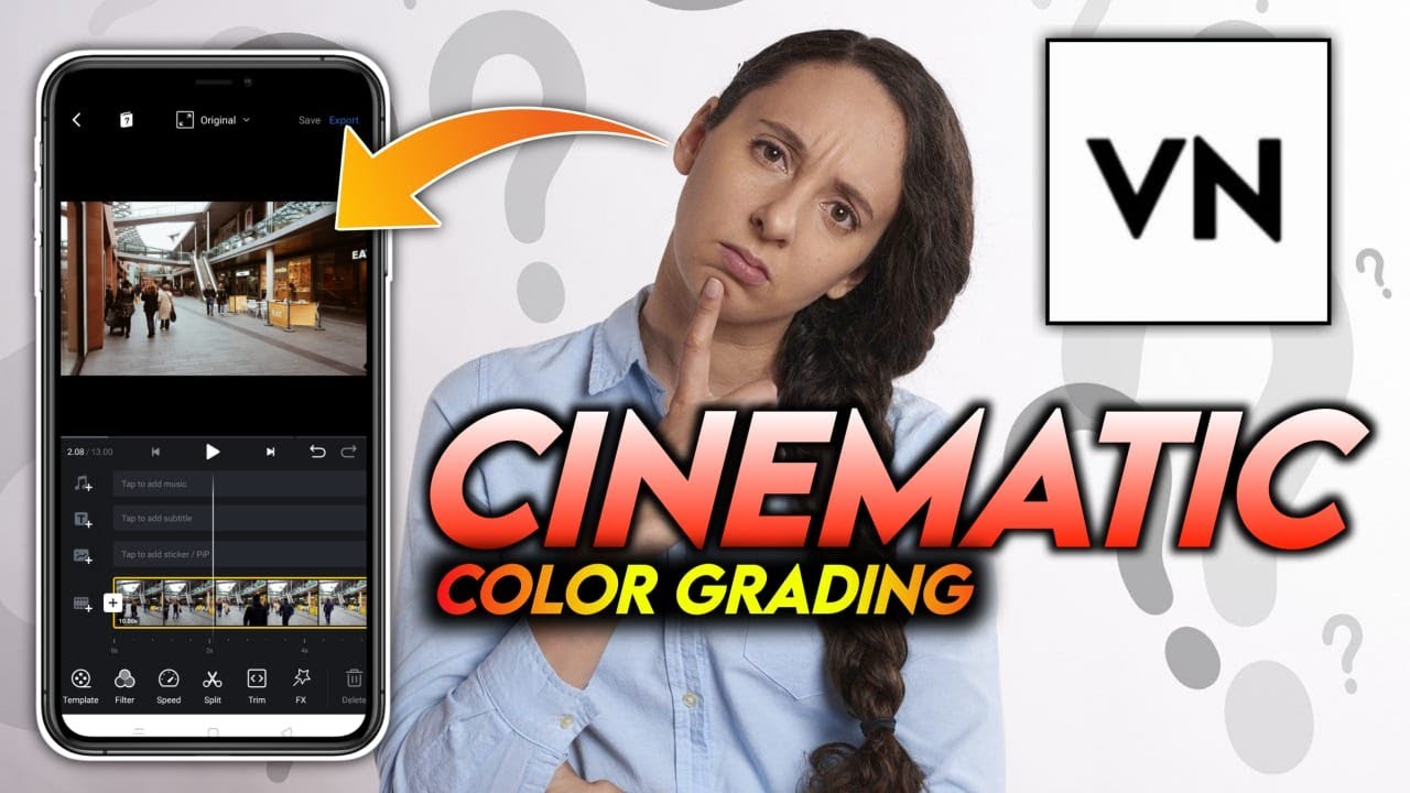 Video Color Grading Best App For Android || VN Video Color Correction Tutorial || Editing Factory ||