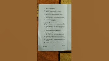 +3 (Bsc) 3rd Semester Botany Honours,Core-5 Question Paper 2021 Of Utkal University.#odisha