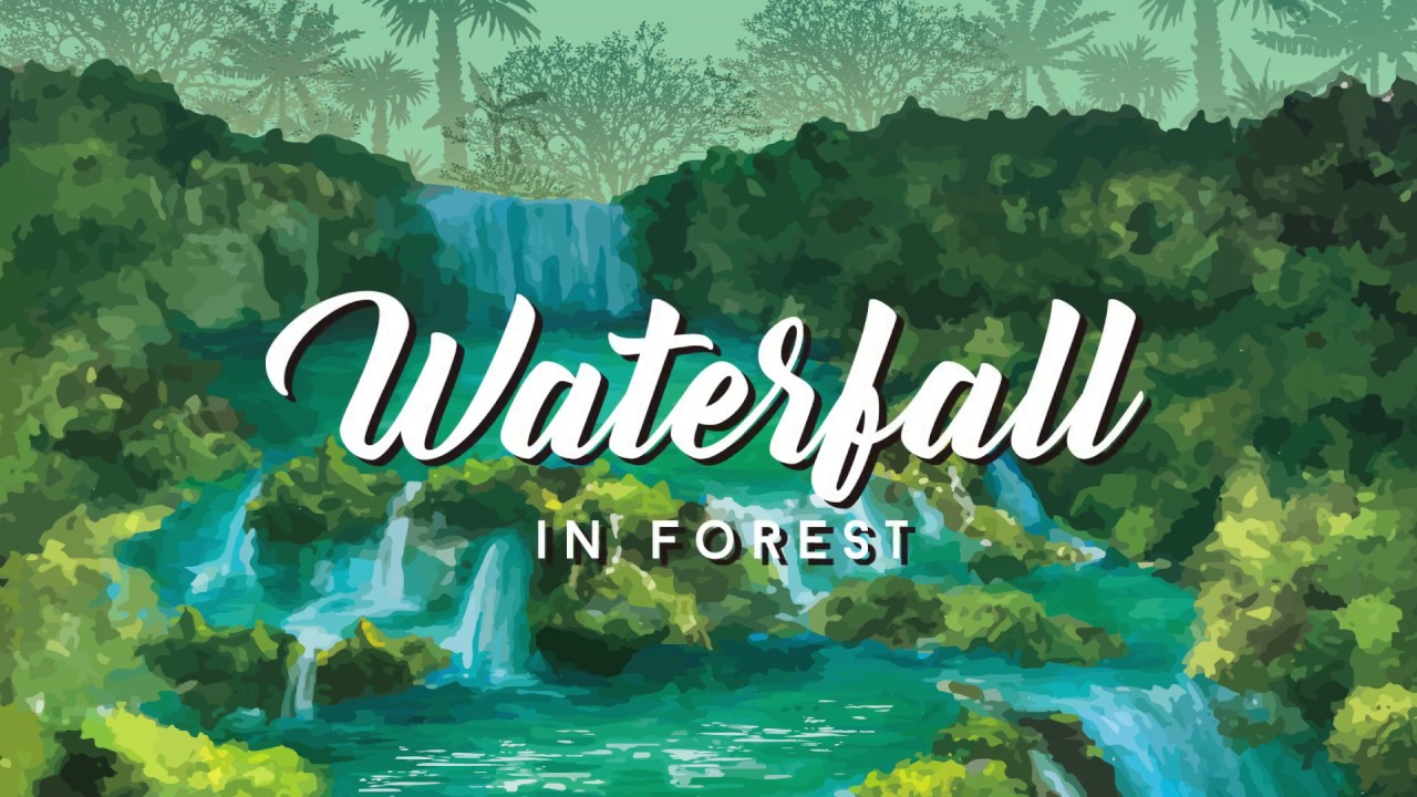 Waterfall IN FOREST