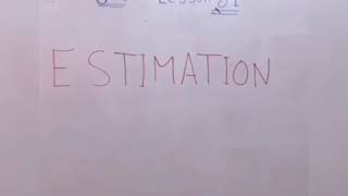 Math j2 lesson 81 | Front-end estimation