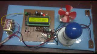 TEMPERATURE CONTROLLED AUTOMATIC LIGHT AND BULB | EMBEDDED SYSTEM PROJECT | IntelTech PROJECTS