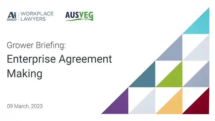 Enterprise Agreements: Webinar