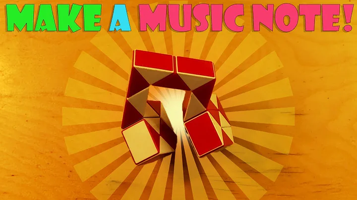 Rubik's Twist Snake Puzzle | How to Make a Music Note (Beginner, Step-by-Step Tutorial)